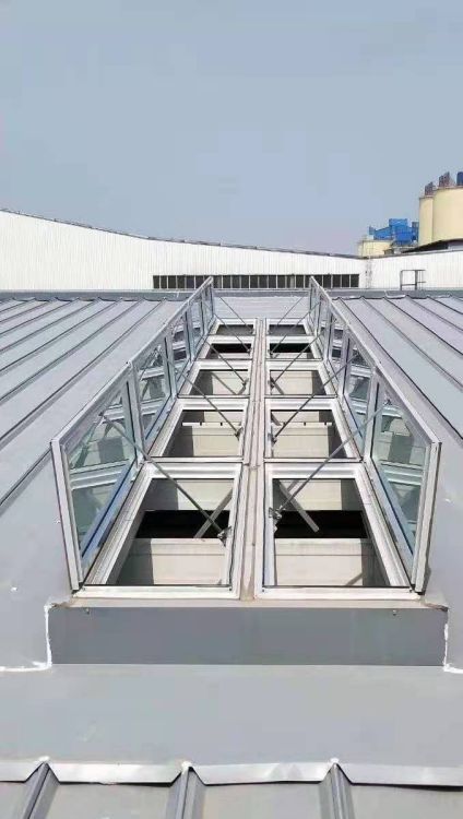 一字型電動排煙天窗